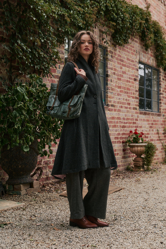 MEGAN COAT - SHADOW CHECK