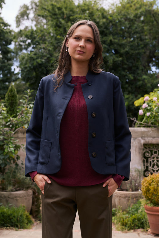 CLAUDIA JACKET - MARINE