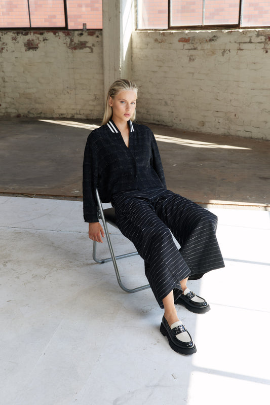 Clementine Jacket - Boucle/Check