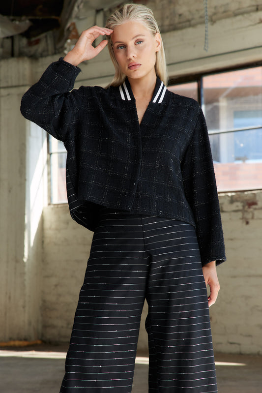 Clementine Jacket - Boucle/Check