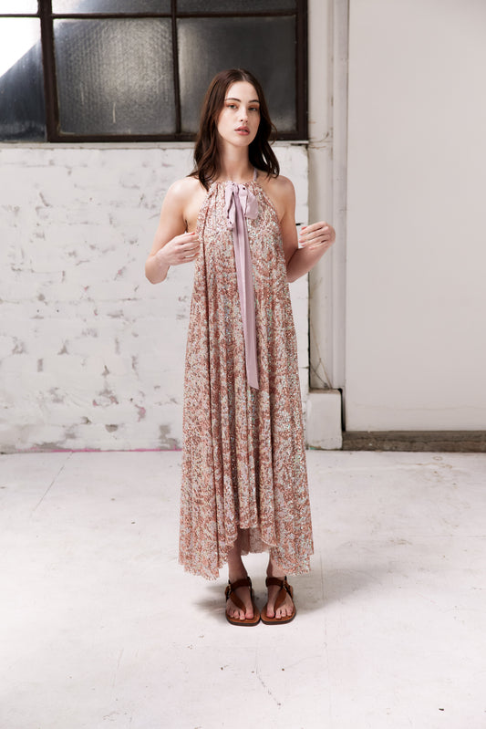 Dallas Dress - Rose Sequin