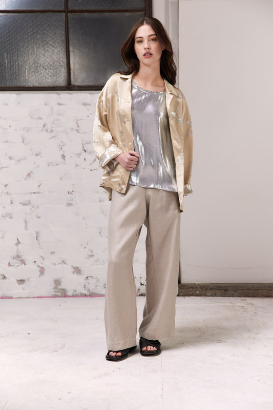 Ines Jacket - Champagne Mushroom