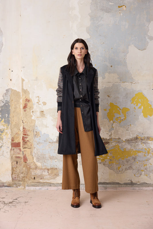 Connor Pant - Tobacco Wool