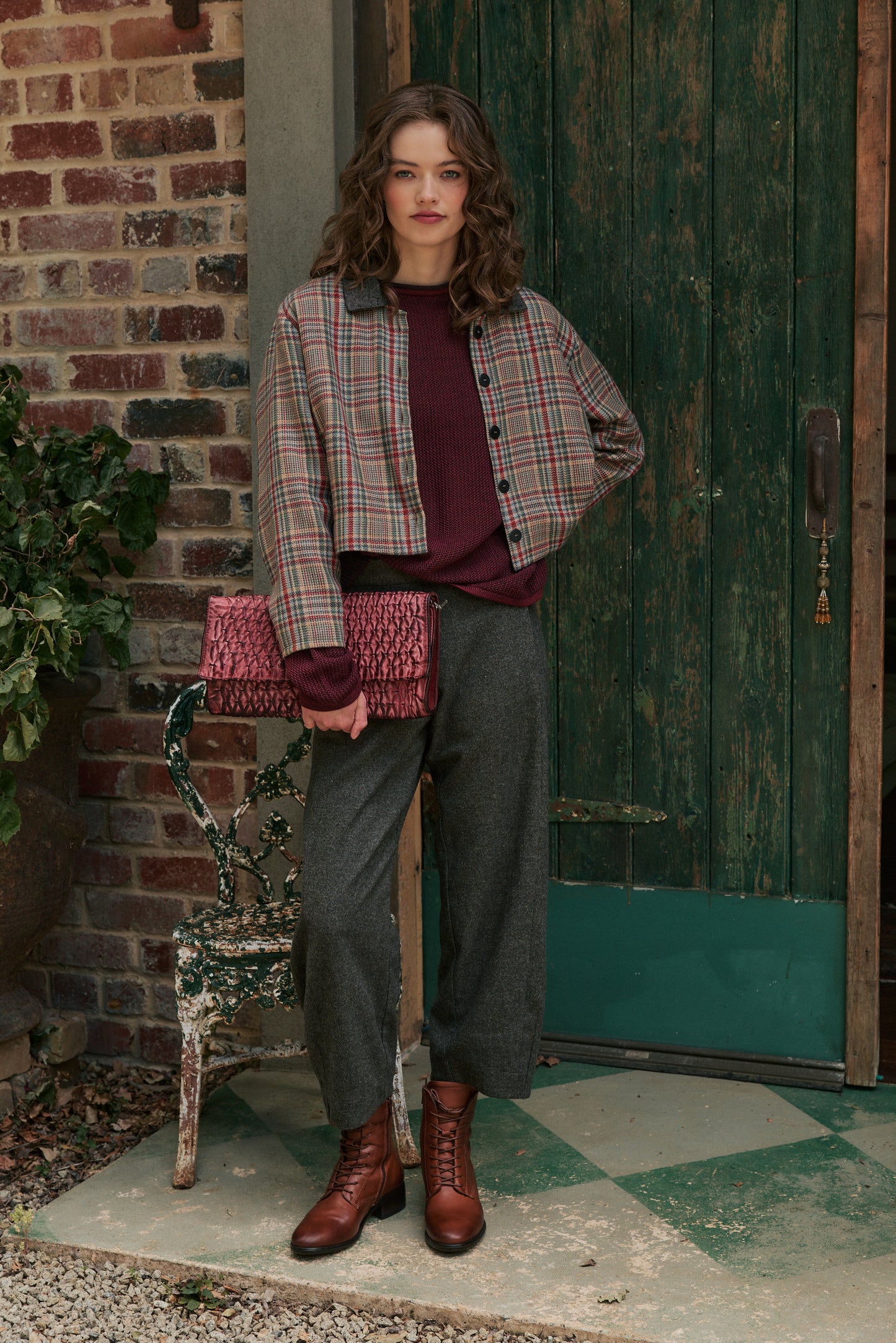 HAYLEY PANT - MOSS