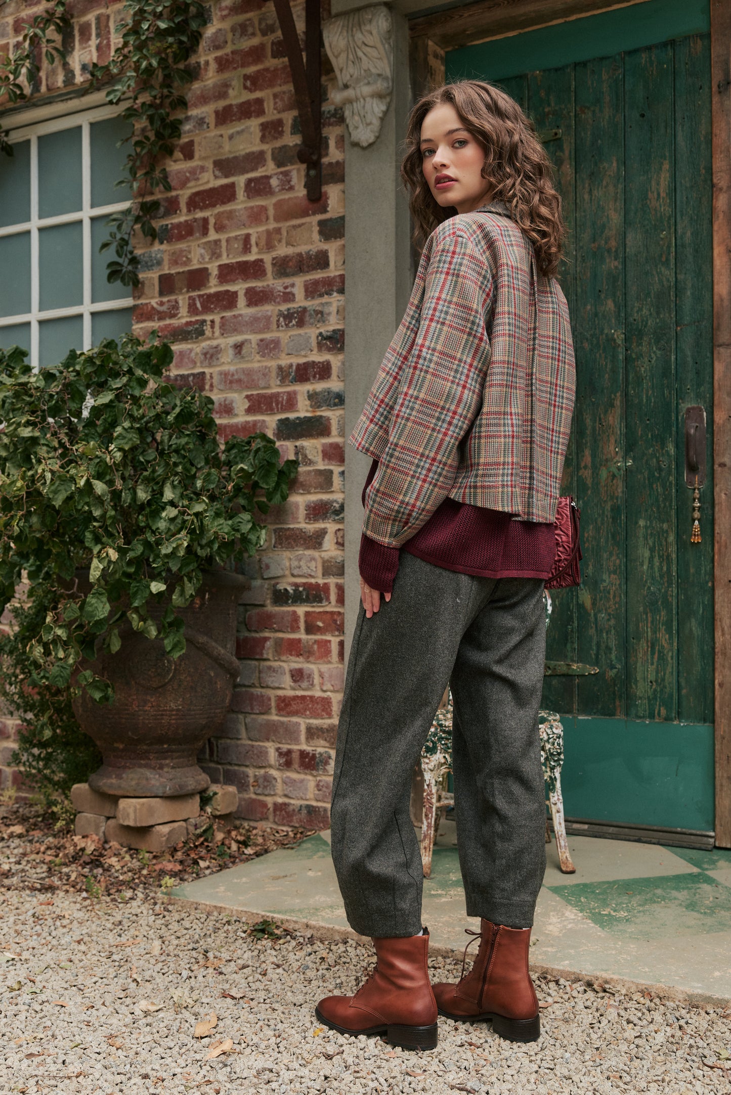 HAYLEY PANT - MOSS