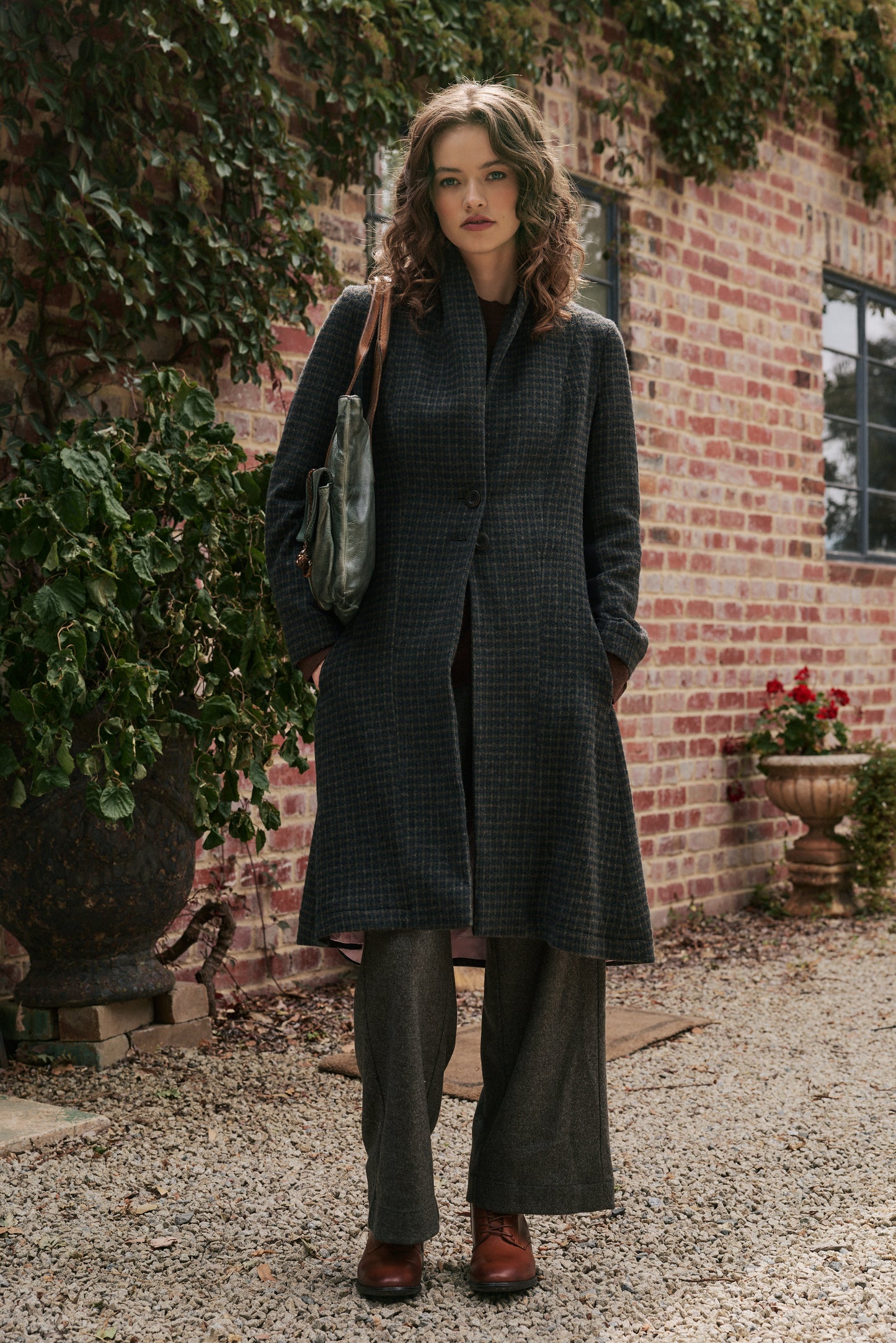MEGAN COAT - SHADOW CHECK