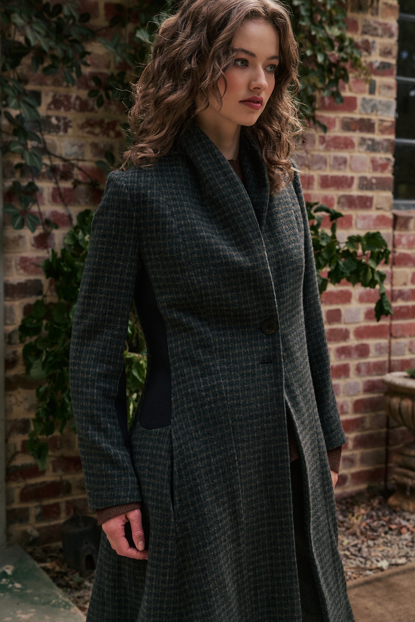 MEGAN COAT - SHADOW CHECK