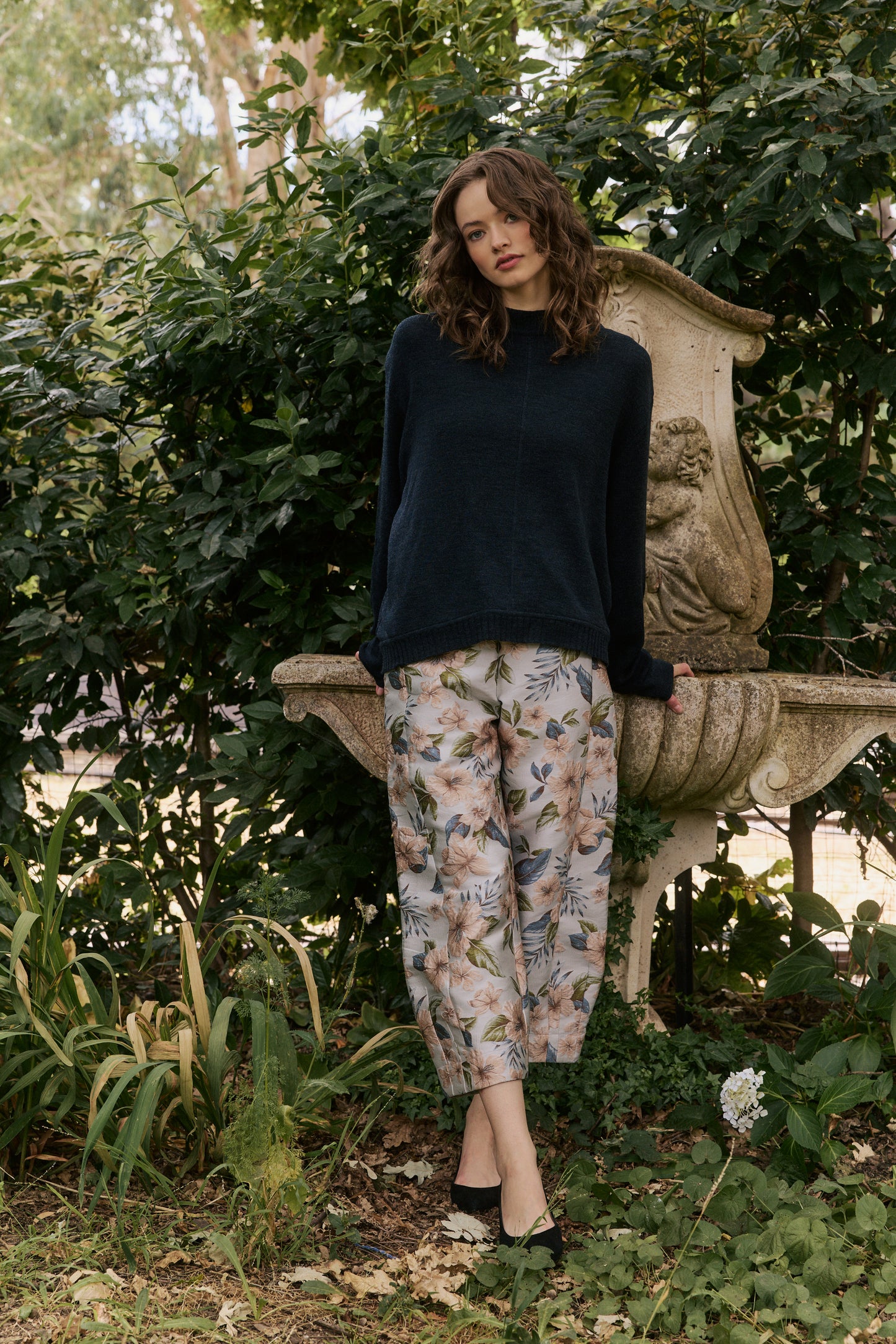 HAYLEY PANT - BROCADE