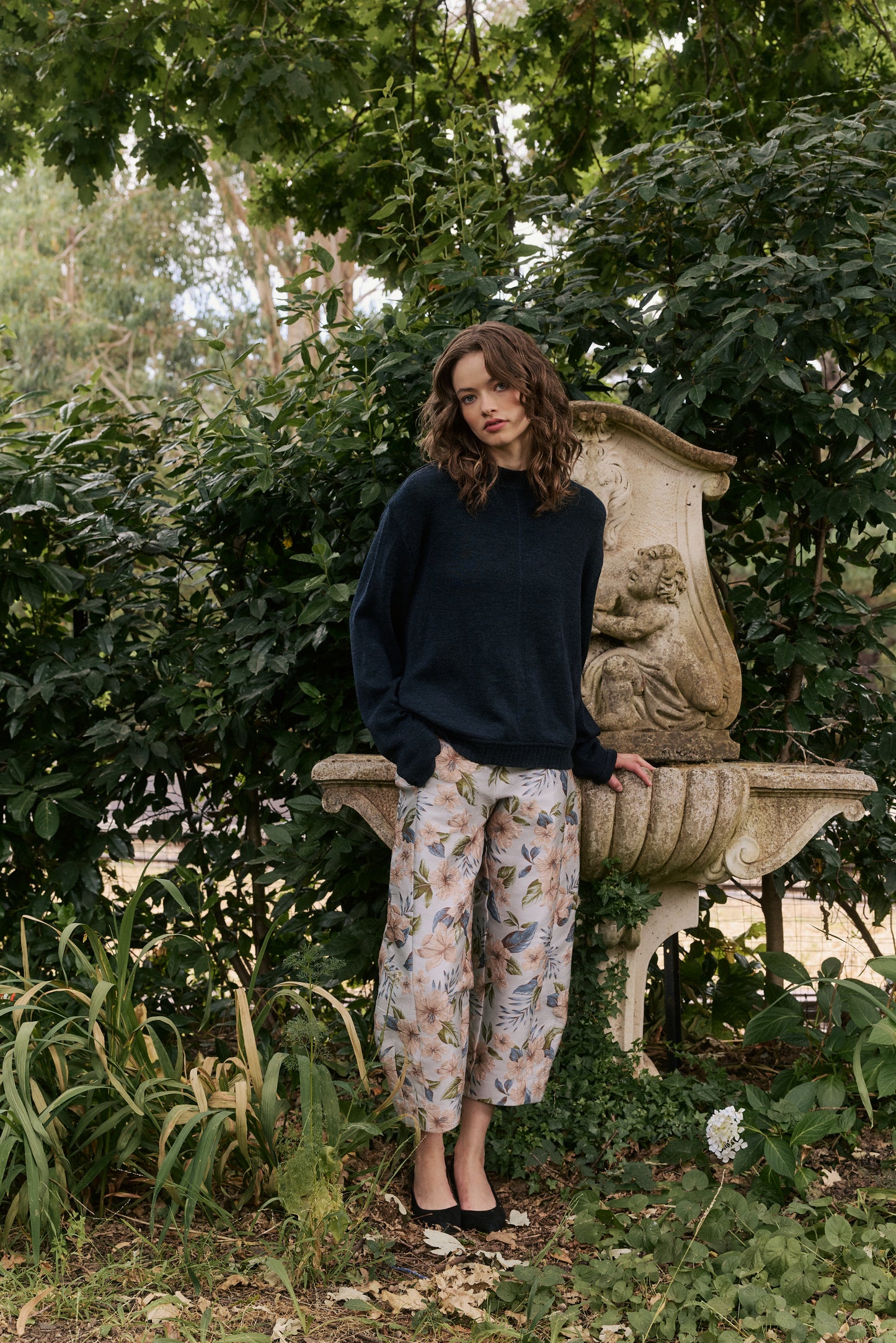HAYLEY PANT - BROCADE