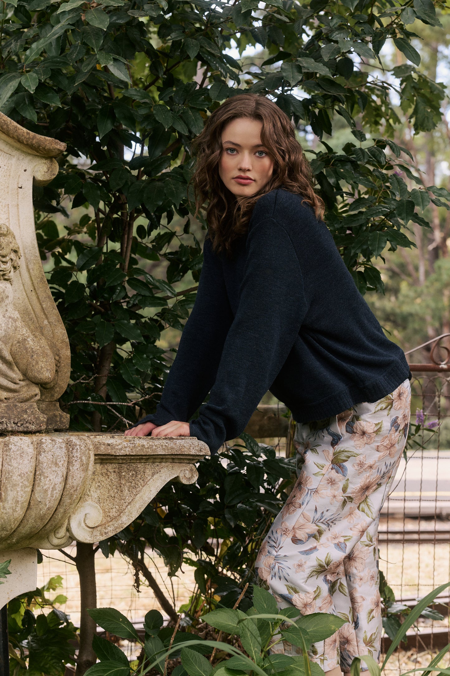 HAYLEY PANT - BROCADE