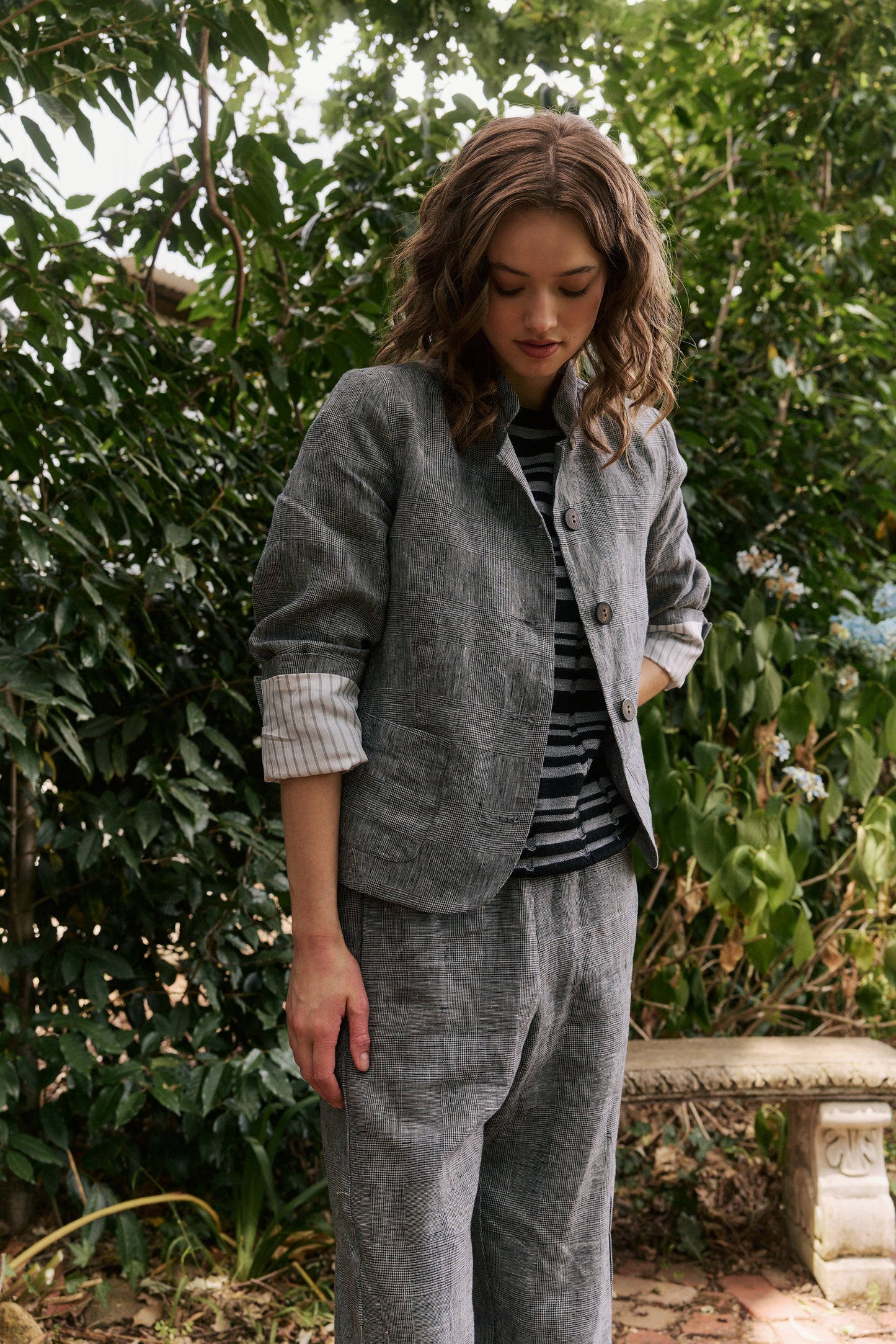 CLAUDIA JACKET - PRINCE OF WALES
