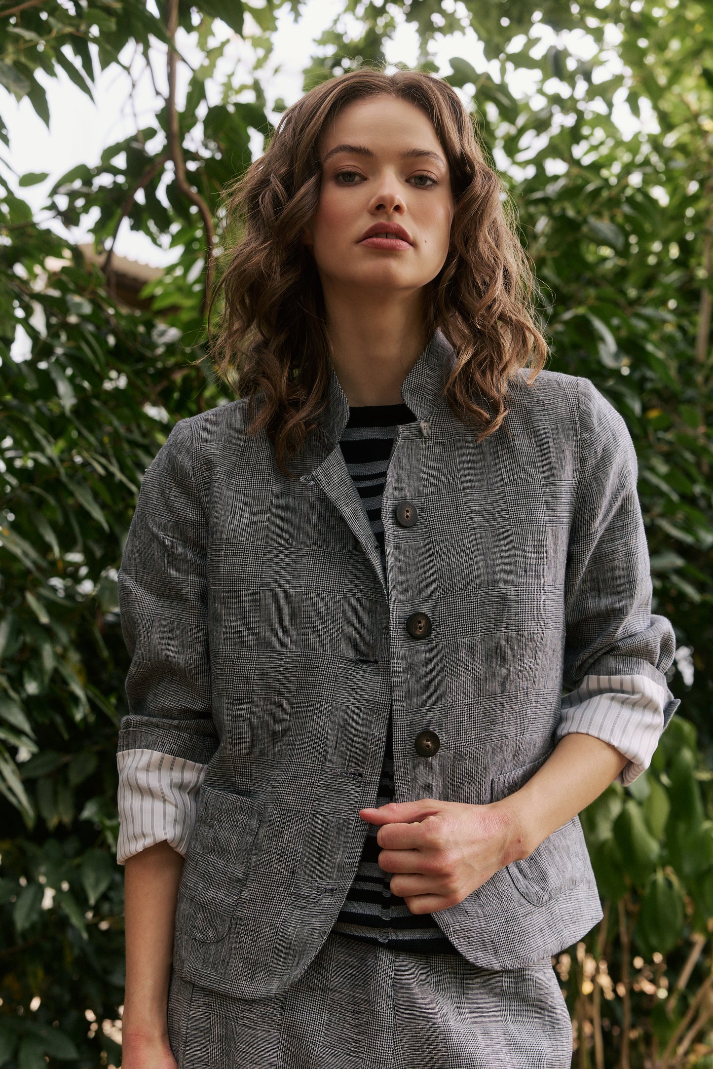 CLAUDIA JACKET - PRINCE OF WALES