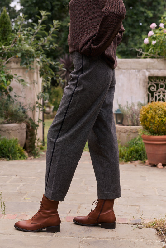 RYDER PANT - BROWN MARLE