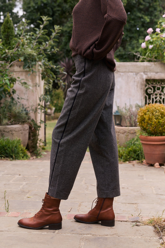 RYDER PANT - BROWN MARLE