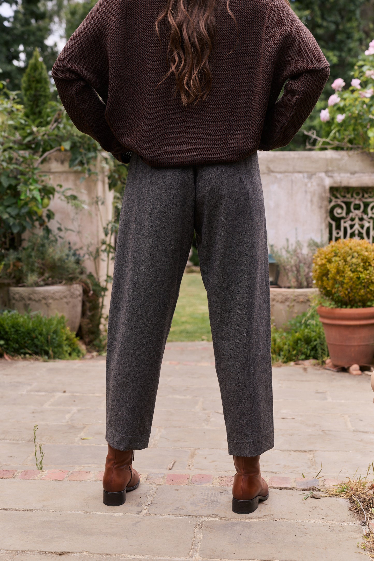 RYDER PANT - BROWN MARLE