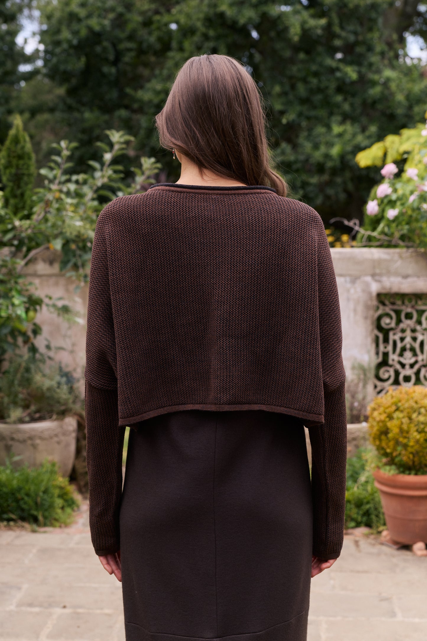 SORAYA KNIT - CHOC/CHARC