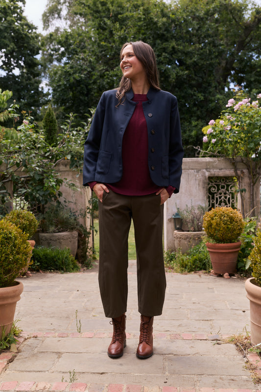 CLAUDIA JACKET - MARINE