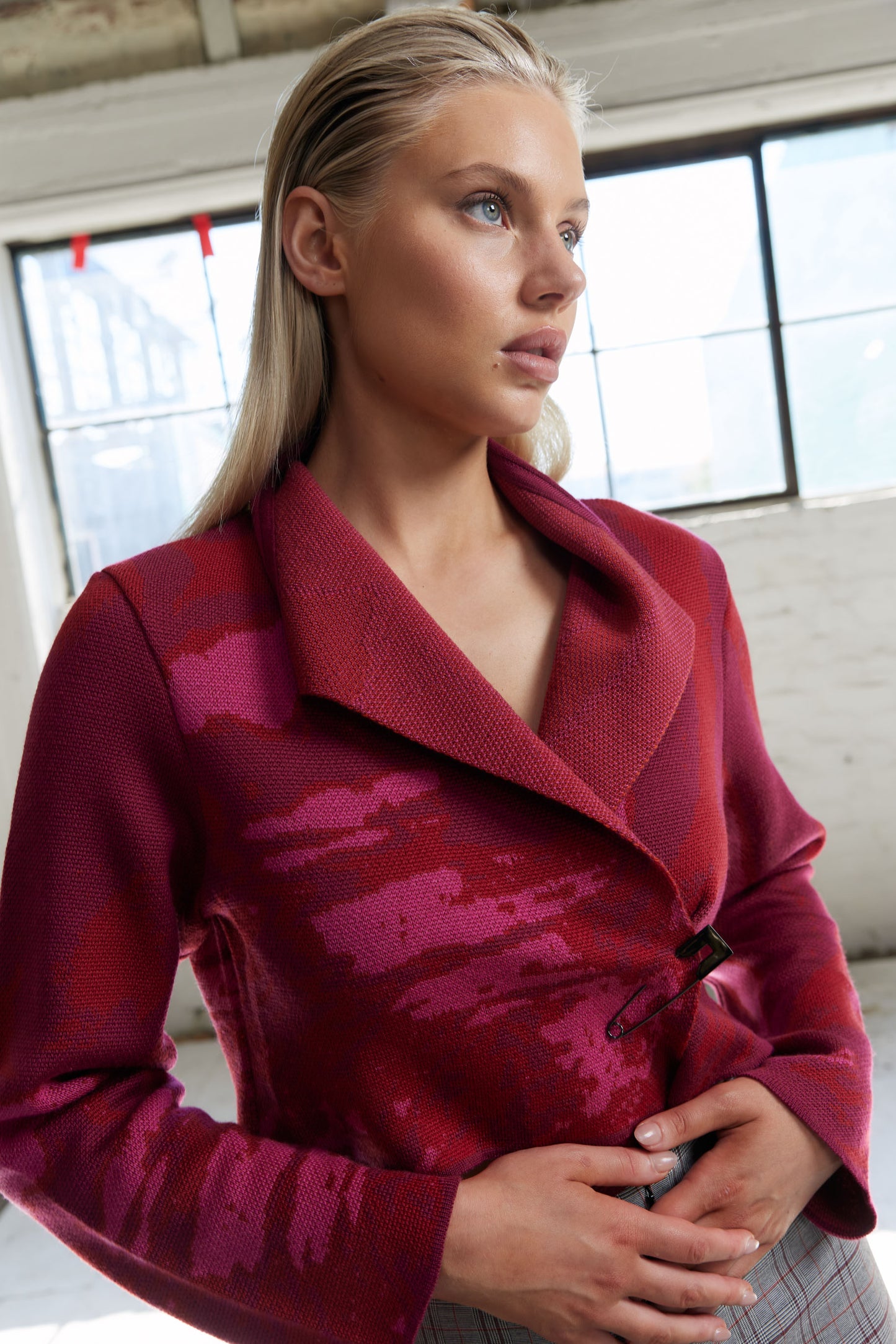 Demi Knit Jacket - Sunset
