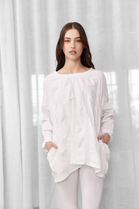 Amber Top - White Seer