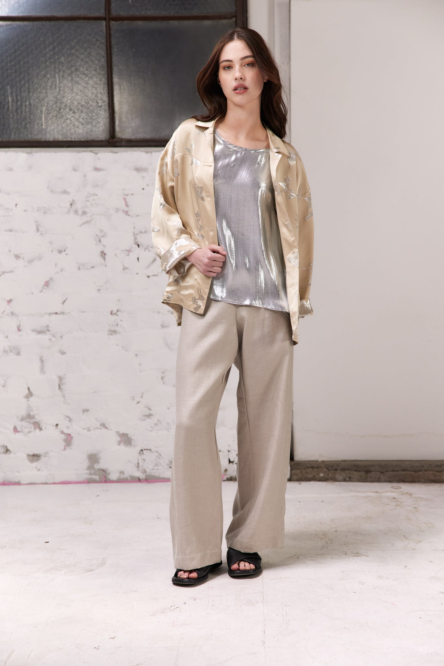 Ines Jacket - Champagne Mushroom